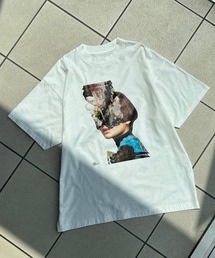 JEANASIS | 【JEANASIS×Q-TA】アートコラージュBIG TEE SS/971202(Tシャツ/カットソー)