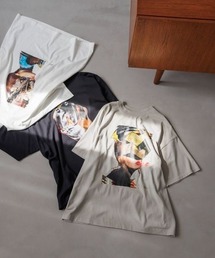 JEANASIS | 【JEANASIS×Q-TA】アートコラージュBIG TEE SS/971202(Tシャツ/カットソー)