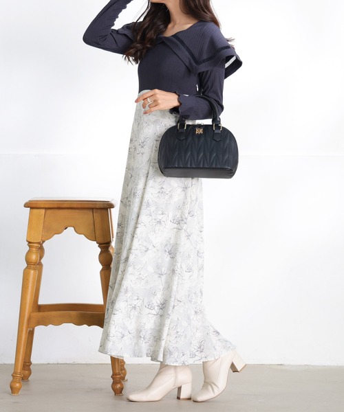 ALTROSE（アルトローズ）の「キルティング 2WAY ショルダーバッグ ボストン ロージア（ボストンバッグ・レディース・ブラック/グレイッシュベージュ/アイボリー/ピンク・FREE）」の21枚目の写真