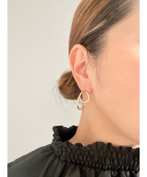 CERCA(チェルカ)の「『NoY.ノイ』金属アレルギー対応/ シンプルピアス/ゴールド/シルバー(ピアス(両耳用)・レディース・B/G/F/A/D/C/E/H・FREE)」の3枚目の写真
