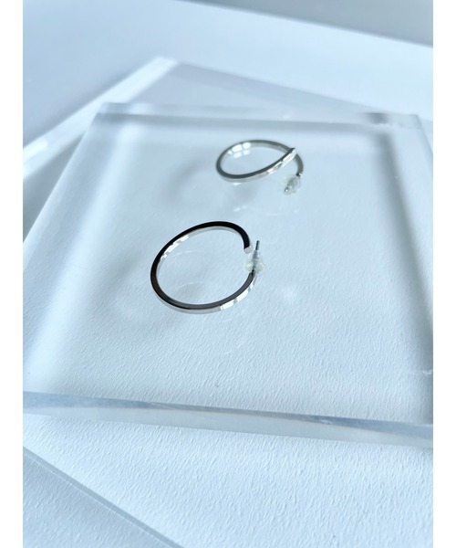 CERCA(チェルカ)の「『NoY.ノイ』金属アレルギー対応/ シンプルピアス/ゴールド/シルバー(ピアス(両耳用)・レディース・B/G/F/A/D/C/E/H・FREE)」の9枚目の写真