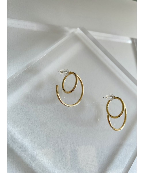 CERCA(チェルカ)の「『NoY.ノイ』金属アレルギー対応/ シンプルピアス/ゴールド/シルバー(ピアス(両耳用)・レディース・B/G/F/A/D/C/E/H・FREE)」の19枚目の写真