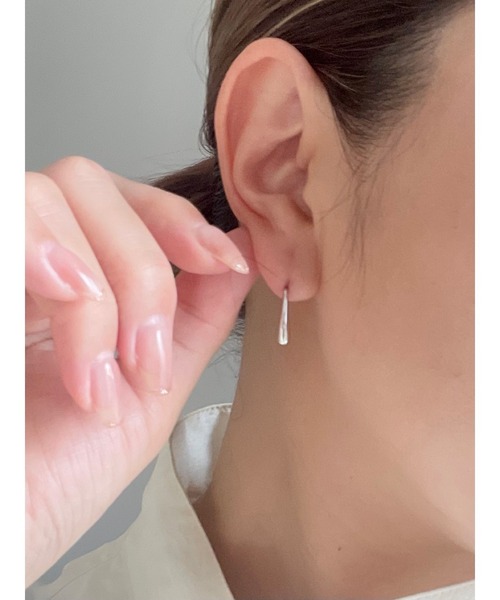 CERCA(チェルカ)の「『NoY.ノイ』金属アレルギー対応/ シンプルピアス/ゴールド/シルバー(ピアス(両耳用)・レディース・B/G/F/A/D/C/E/H・FREE)」の22枚目の写真
