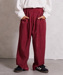 PAIRMANON STREET（ペアマノンストリート）の「ワイド センターステッチ スラックス パンツ【PAIRMANON STREET】（スラックス）」