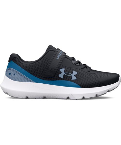 UNDER ARMOUR(アンダーアーマー)の「UAサージ3 AC(ランニング/KIDS)(スニーカー・キッズ・ブラック系その他・21.5cm/20.0cm/20.5cm/21.0cm/22.0cm/19.0cm)」の1枚目の写真