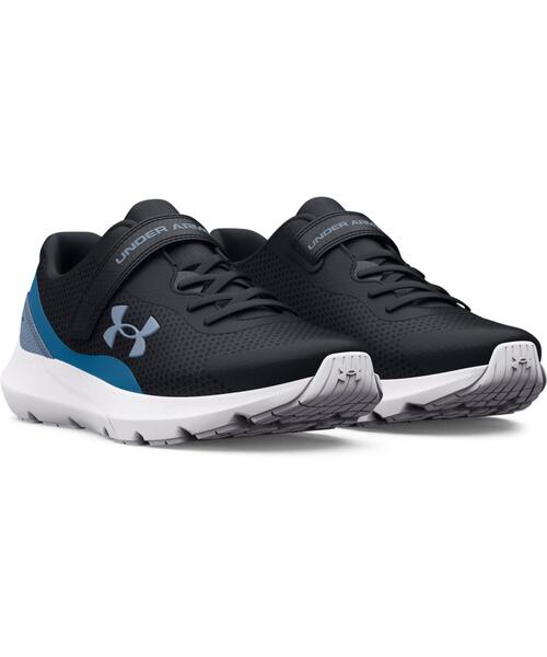 UNDER ARMOUR(アンダーアーマー)の「UAサージ3 AC(ランニング/KIDS)(スニーカー・キッズ・ブラック系その他・21.5cm/20.0cm/20.5cm/21.0cm/22.0cm/19.0cm)」の4枚目の写真