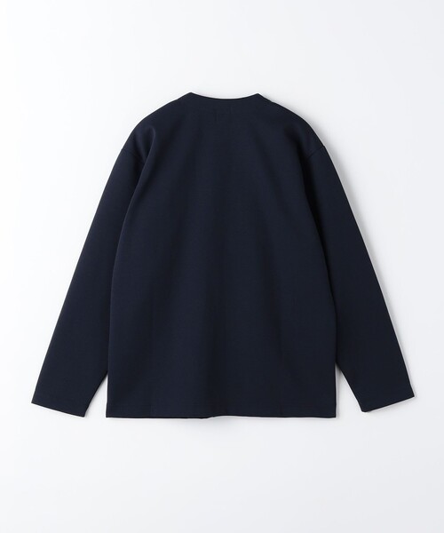 green label relaxing（グリーンレーベルリラクシング）の「Clean ダブルフェイス イージーカーディガン（カーディガン/ボレロ・メンズ・ピンク/ネイビー/グレー・L/S/M/XL）」の15枚目の写真