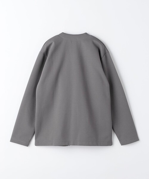 green label relaxing（グリーンレーベルリラクシング）の「Clean ダブルフェイス イージーカーディガン（カーディガン/ボレロ・メンズ・ピンク/ネイビー/グレー・L/S/M/XL）」の21枚目の写真