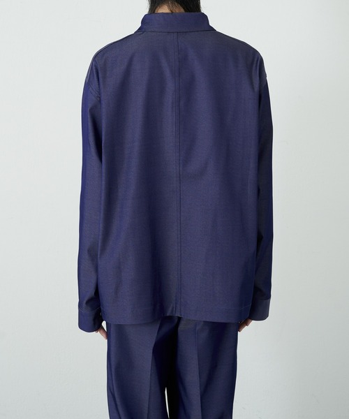 COLONY 2139（コロニートゥーワンスリーナイン）の「テックデニムカバーオール（カバーオール・メンズ・ブラック/ネイビー・MEDIUM/LARGE）」の21枚目の写真