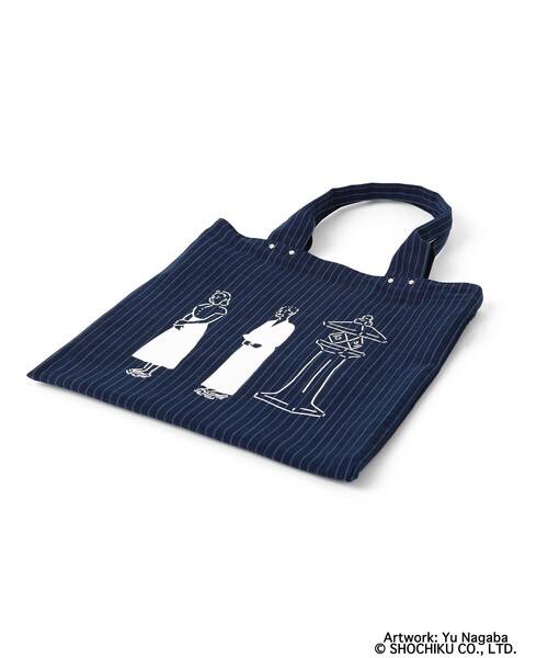 BEAMS JAPAN(ビームス ジャパン)の「小津安二郎監督 × BEAMS JAPAN / 松阪もめん 小津安二郎 映画 トートバッグ(トートバッグ・レディース・サックスブルー/ブルー・ONE SIZE)」の12枚目の写真