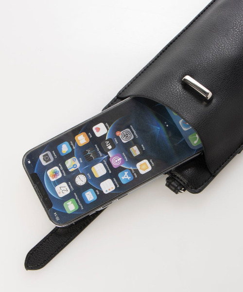cache cache(カシュ カシュ)の「カシュカシュ cachecache / スマホショルダー付きラウンドショルダーバッグ(ショルダーバッグ・レディース・ホワイト系その他/ブラック/ベージュ系その他・FREE)」の17枚目の写真