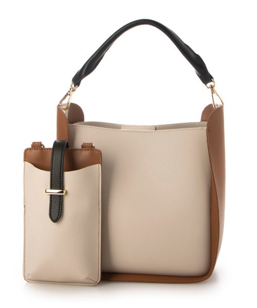 cache cache(カシュ カシュ)の「カシュカシュ cachecache / スマホショルダー付きラウンドショルダーバッグ(ショルダーバッグ・レディース・ホワイト系その他/ブラック/ベージュ系その他・FREE)」の20枚目の写真