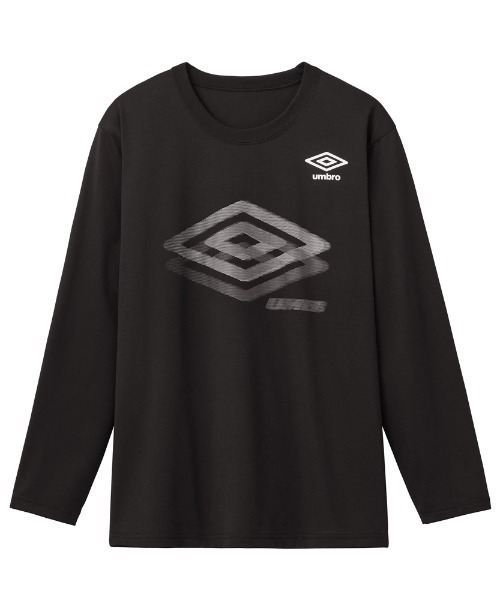 UMBRO/アンブロ クルーネックロングスリーブ 吸汗速乾（Tシャツ