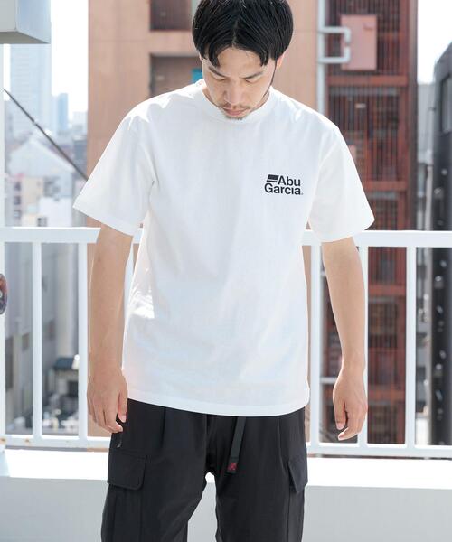 ABU GARCIA（アブ・ガルシア）の「別注UKIYO-E Tee（Tシャツ/カットソー・メンズ・ブラック/ホワイト・MEDIUM/LARGE）」の4枚目の写真