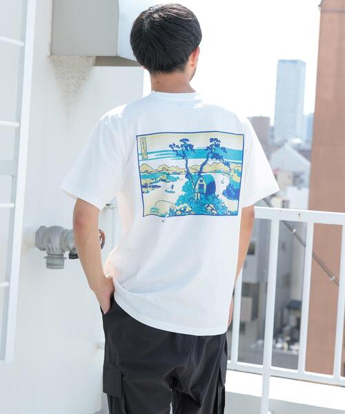 ABU GARCIA（アブ・ガルシア）の「別注UKIYO-E Tee（Tシャツ/カットソー・メンズ・ブラック/ホワイト・MEDIUM/LARGE）」の5枚目の写真