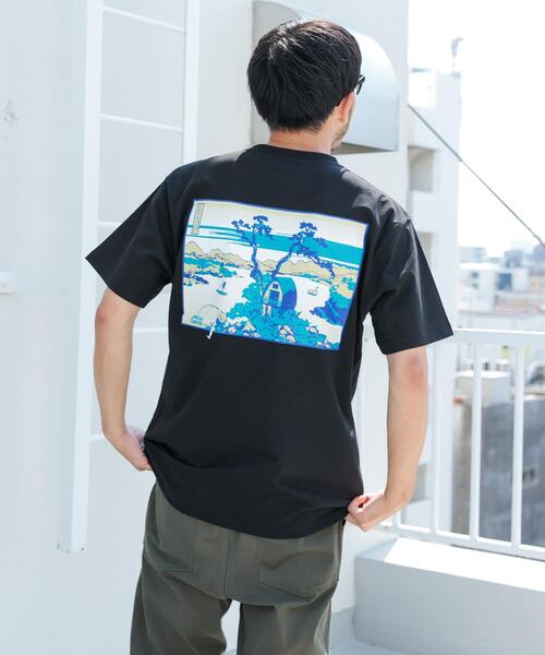ABU GARCIA（アブ・ガルシア）の「別注UKIYO-E Tee（Tシャツ/カットソー・メンズ・ブラック/ホワイト・MEDIUM/LARGE）」の9枚目の写真