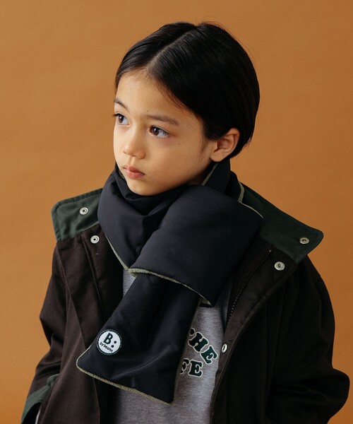 B:MING by BEAMS(ビーミングバイビームス)の「B:MING by BEAMS / 中綿 マフラー(マフラー・キッズ・パープル/ブラック・FREE)」の6枚目の写真