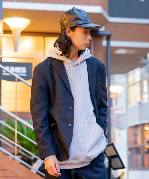 【BLUE STANDARD/ブルースタンダード】 ストレッチツイルテーラードジャケット イージーケア マシンウォッシャブル 防シワ 大人カジュアル 美シルエット ジャストサイズ 紺ジャケ（セットアップ）｜Blue Standard （ブルースタンダード）