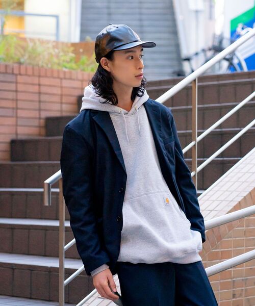 【BLUE STANDARD/ブルースタンダード】 ストレッチツイルテーラードジャケット イージーケア マシンウォッシャブル 防シワ 大人カジュアル 美シルエット ジャストサイズ 紺ジャケ（セットアップ）｜Blue Standard （ブルースタンダード）