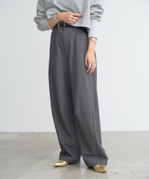 SHENERY | カーブシルエットスラックス(スラックス)