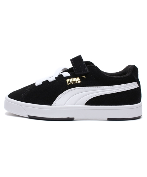 PUMA（プーマ）の「スウェードS V キッズ (KIDS)（スニーカー・キッズ・ブルー/レッド/ブラック・13cm/14cm/18.0cm/16.0cm/15.0cm/19.0cm/21.0cm/20.0cm/17.0cm/12cm）」の4枚目の写真