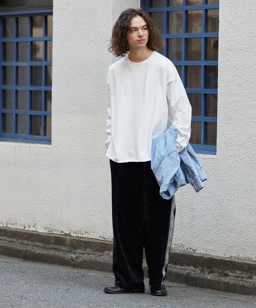 coca(coca)(コカ)の「ヘビーウェイトテールカットロンT(Tシャツ/カットソー・メンズ・ブラック/ホワイト/その他1・L/M)」の4枚目の写真