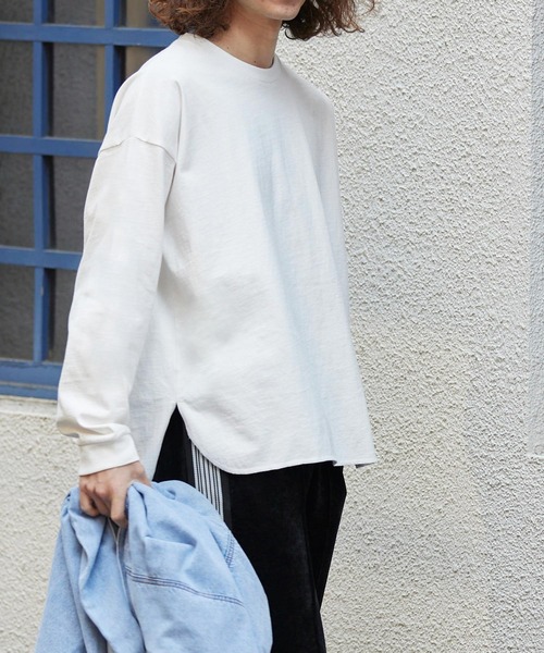 coca(coca)(コカ)の「ヘビーウェイトテールカットロンT(Tシャツ/カットソー・メンズ・ブラック/ホワイト/その他1・L/M)」の8枚目の写真