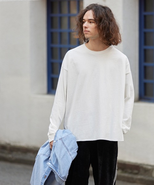 coca(coca)(コカ)の「ヘビーウェイトテールカットロンT(Tシャツ/カットソー・メンズ・ブラック/ホワイト/その他1・L/M)」の17枚目の写真