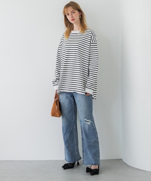 coca(coca)(コカ)の「ヘビーウェイトテールカットロンT(Tシャツ/カットソー・メンズ・ブラック/ホワイト/その他1・L/M)」の14枚目の写真