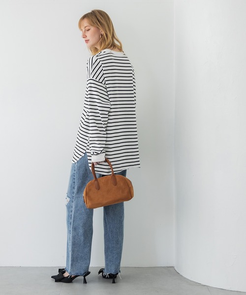 coca(coca)(コカ)の「ヘビーウェイトテールカットロンT(Tシャツ/カットソー・メンズ・ブラック/ホワイト/その他1・L/M)」の6枚目の写真