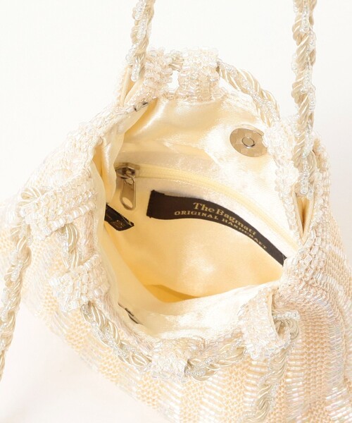 Ray BEAMS（レイビームス）の「BAGMATI / Beads Bag（ショルダーバッグ・レディース・オフホワイト/オレンジ・ONE SIZE）」の4枚目の写真