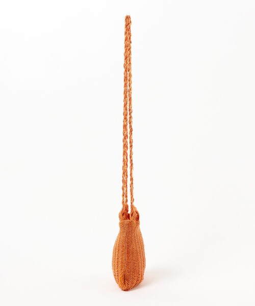 Ray BEAMS（レイビームス）の「BAGMATI / Beads Bag（ショルダーバッグ・レディース・オフホワイト/オレンジ・ONE SIZE）」の5枚目の写真
