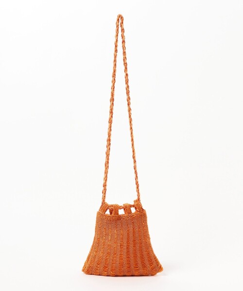 Ray BEAMS（レイビームス）の「BAGMATI / Beads Bag（ショルダーバッグ・レディース・オフホワイト/オレンジ・ONE SIZE）」の6枚目の写真