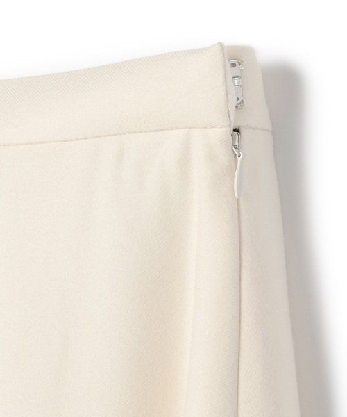 N.O.R.C（ノーク）の「カシミヤタッチフレアスカート（スカート・レディース・オフホワイト/ブラック・M/S）」の14枚目の写真