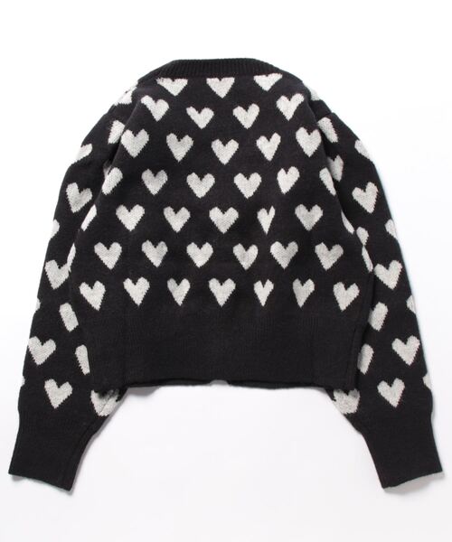 Narcissus（ナルシス）の「【Narcissus】ハートカーディガン（カーディガン/ボレロ・レディース・ホワイト/ブラック・FREE）」の16枚目の写真