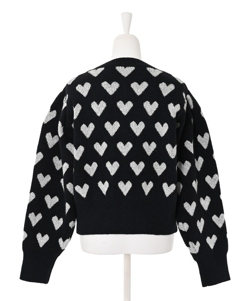 Narcissus（ナルシス）の「【Narcissus】ハートカーディガン（カーディガン/ボレロ・レディース・ホワイト/ブラック・FREE）」の12枚目の写真