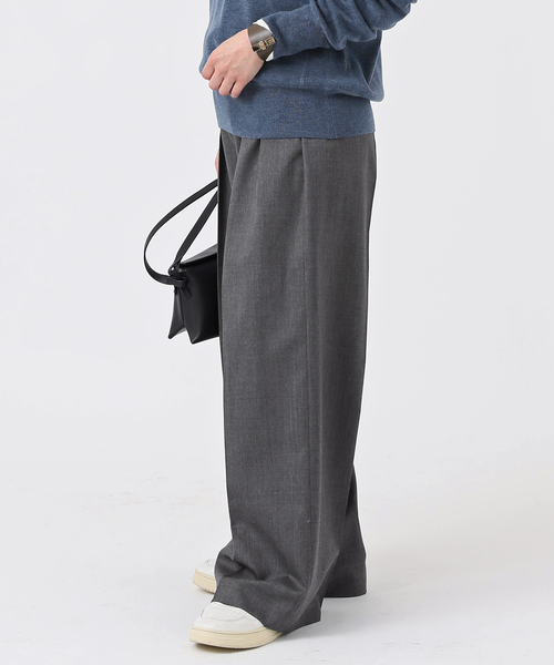AP STUDIO(エーピーストゥディオ)の「New High-waisted wide Pants(スラックス・レディース・チャコールグレー・38/40/36/34)」の15枚目の写真