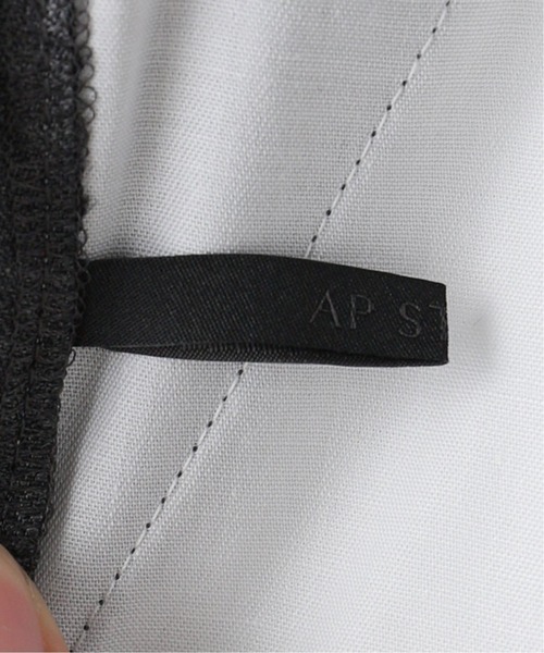 AP STUDIO(エーピーストゥディオ)の「New High-waisted wide Pants(スラックス・レディース・チャコールグレー・38/40/36/34)」の4枚目の写真