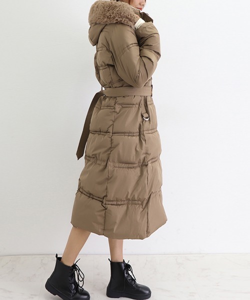 セール】キルティングコート 中綿 レディース 冬（ダウンジャケット