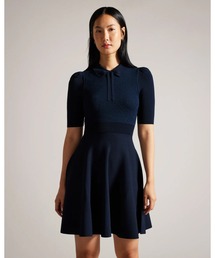 Ted Baker（テッドベーカー）の「HILLDER レースディテール　ニットドレス（ドレス）」