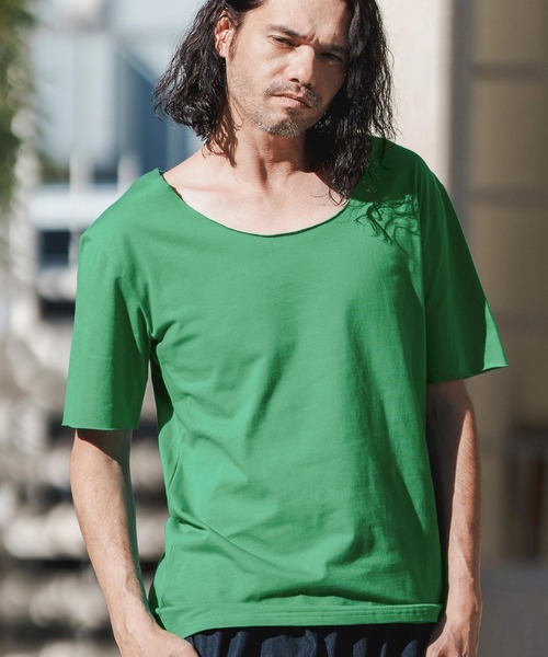 その他 t セール】mt8768-Uネックカットオフカットソー（Tシャツ