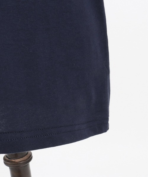 CAMBIO(カンビオ)の「mt8768-Uネックカットオフカットソー(Tシャツ/カットソー・メンズ・グリーン/ホワイト/ネイビー/レッド・S/M/L)」の18枚目の写真