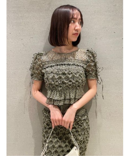 SNIDEL（スナイデル）の「ランダムシャーリングプルオーバー