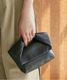 VIS | 【2WAY】リボンハンドルミニショルダーバッグ(ショルダーバッグ)