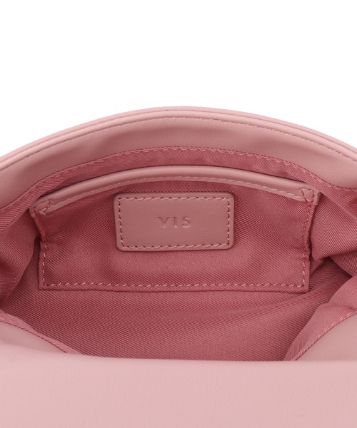 VIS（ビス）の「【2WAY】リボンハンドルミニショルダーバッグ（ショルダーバッグ・レディース・ブラック/オフホワイト/ピンク・FREE）」の21枚目の写真