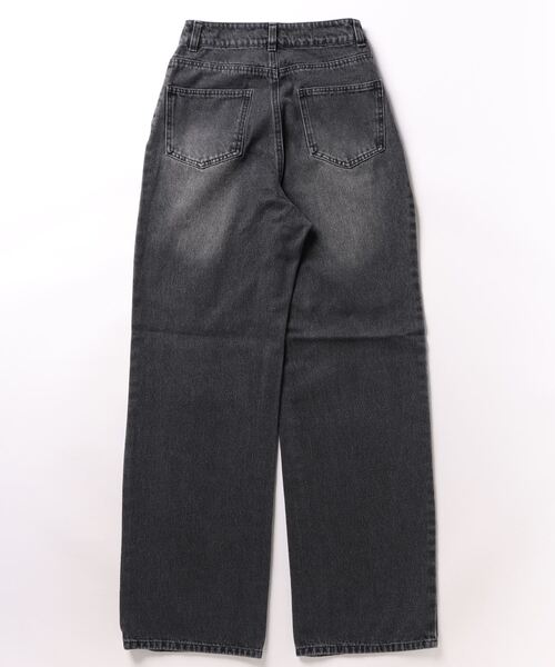 3.3 Field Trip （3.3フィールドトリップ）の「3.3 Field Trip／カラーデニム  2100042（デニムパンツ・レディース・パープル/ブラック・SMALL/MEDIUM）」の21枚目の写真