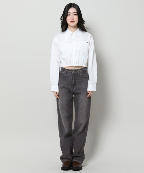 3.3 Field Trip （3.3フィールドトリップ）の「3.3 Field Trip／カラーデニム  2100042（デニムパンツ・レディース・パープル/ブラック・SMALL/MEDIUM）」の19枚目の写真