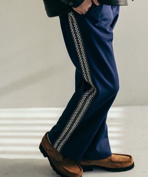 JOURNAL STANDARD（ジャーナルスタンダード）の「トライバルパターン トラックパンツ（その他パンツ・メンズ・ブラック/ブラウン/ネイビー・MEDIUM/LARGE）」の20枚目の写真