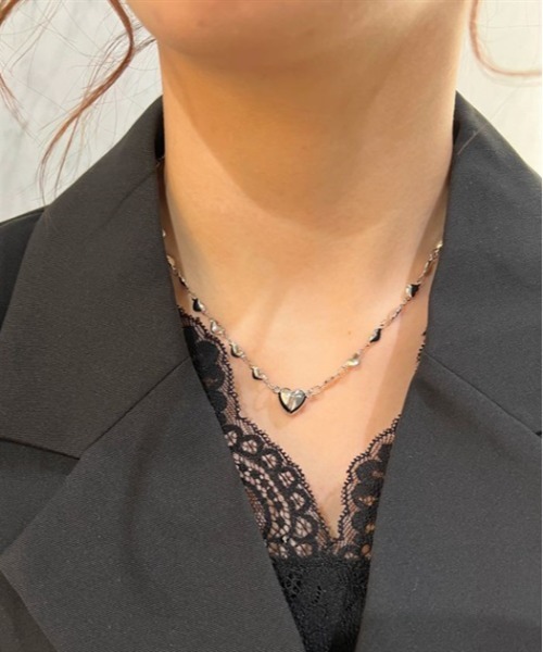 セール】ハートチェーンネックレス（ネックレス）｜axes femme  