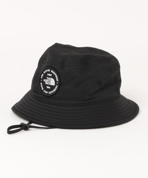 THE NORTH FACE(ザノースフェイス)の「THE NORTH FACE/ザ・ノース・フェイス/K MESSAGE HAT/キッズ メッセージハット/HEADWEAR/ヘッドウェア/NNJ02408/K MESSAGE HAT(サンバイザー・キッズ・ベージュ/ブラック・L/M)」の2枚目の写真